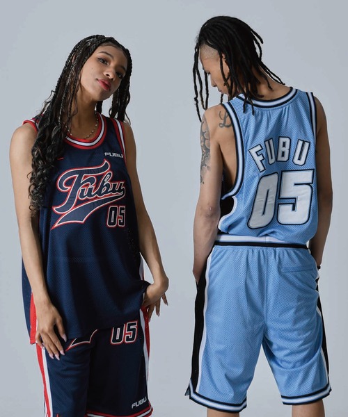 FUBU( フブ)の「【FUBU/フブ】BASCKETBALL SHORT PANTS/バスケットボールショートパンツ(その他パンツ・メンズ・ホワイト/ブラック/ネイビー/サックスブルー・XL/L/M/XXL)」の9枚目の写真