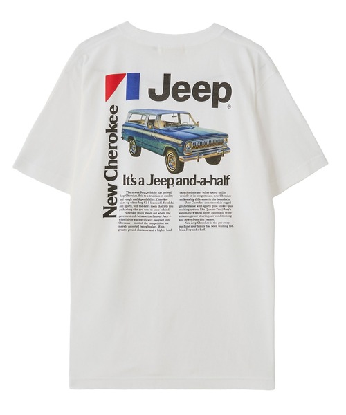 ROSE BUD(ローズバッド)の「(GOOD ROCK SPEED)ジープ S/S TEE(Tシャツ/カットソー・レディース・ホワイト・ONE SIZE)」の2枚目の写真