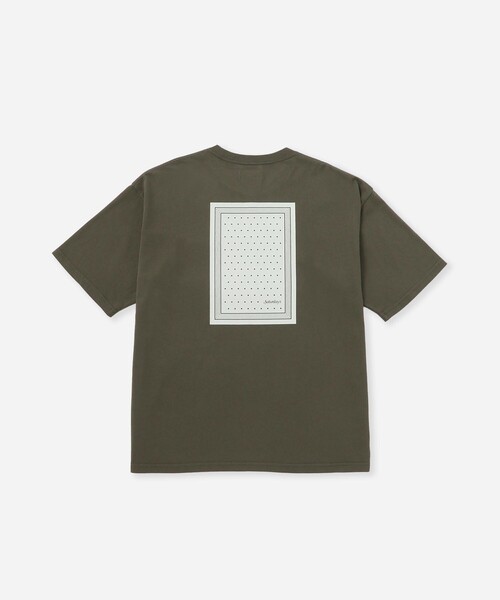 Saturdays NYC(サタデーズ ニューヨークシティ )の「Bandana SS Tee(Tシャツ/カットソー・メンズ・ブラック/ホワイト/オリーブ・L/M/XL/S)」の4枚目の写真