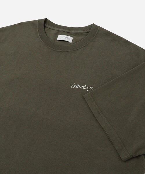 Saturdays NYC(サタデーズ ニューヨークシティ )の「Bandana SS Tee(Tシャツ/カットソー・メンズ・ブラック/ホワイト/オリーブ・L/M/XL/S)」の5枚目の写真