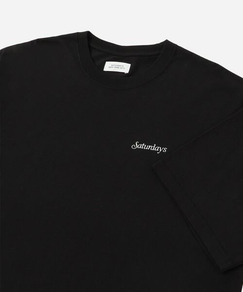 Saturdays NYC(サタデーズ ニューヨークシティ )の「Bandana SS Tee(Tシャツ/カットソー・メンズ・ブラック/ホワイト/オリーブ・L/M/XL/S)」の6枚目の写真