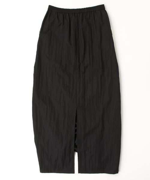 DOUBLE STANDARD CLOTHING(ダブルスタンダードクロージング)の「ワッシャータフタスカート(スカート・レディース・ブラック・38/36)」の2枚目の写真