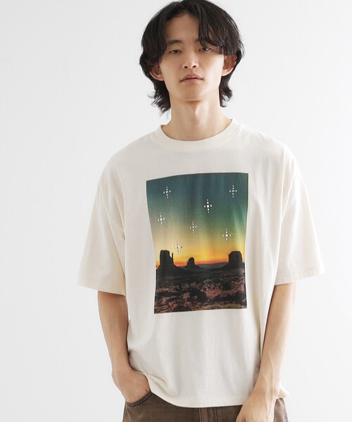 セール】ウェスタンフォトスタッズTシャツ（Tシャツ/カットソー