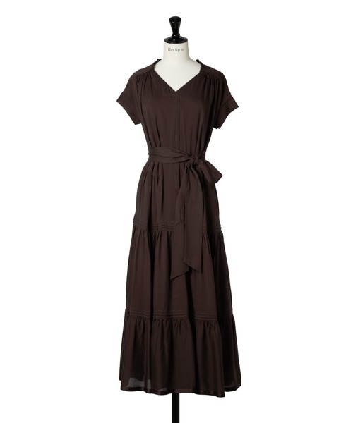 ワンピース herlipto Mistral Belted Shirt Dress Mistral Belted Shirt Dress（ワンピース）｜Her lip to（ハー