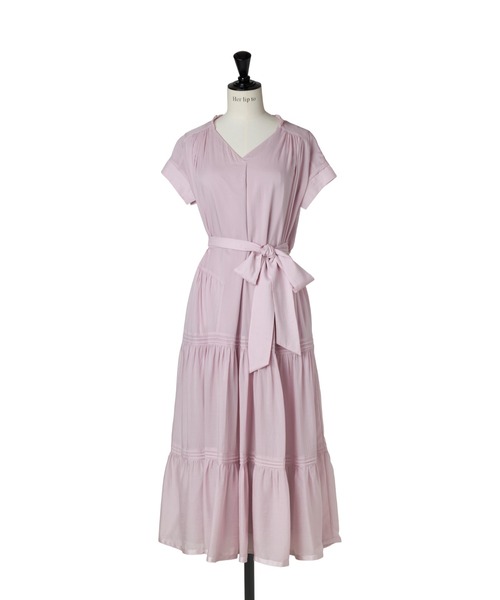 Mistral Belted Shirt Dress（ワンピース）｜Her lip to（ハー