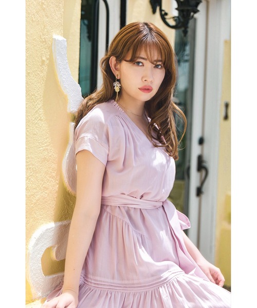 Mistral Belted Shirt Dress（ワンピース）｜Her lip to（ハー