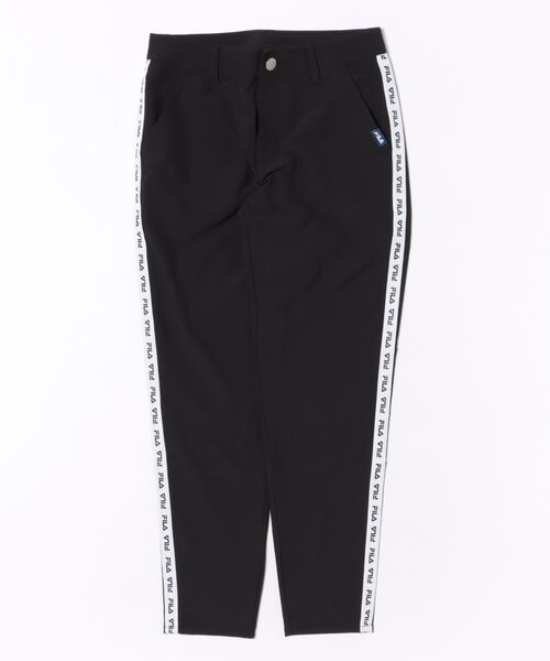 FILA GOLF(フィラゴルフ )の「【FILA GOLF/フィラゴルフ】レディースクロップドパンツ ゴルフ(その他パンツ・レディース・ライトグレー/ブラック・MEDIUM/LARGE)」の2枚目の写真