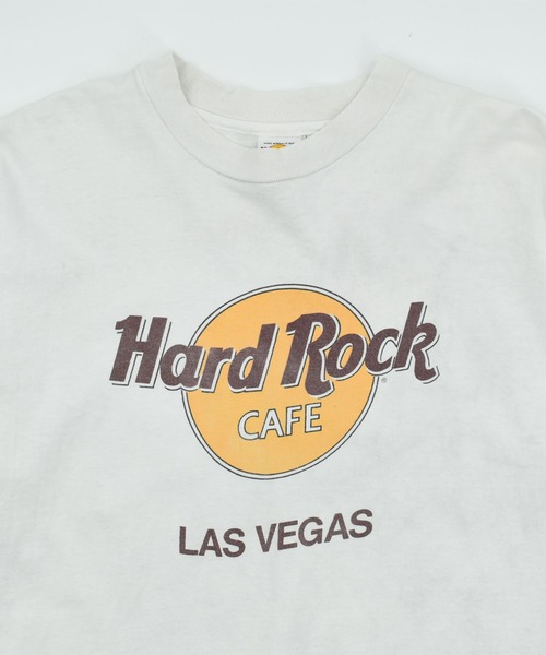 VINTAGE(ヴィンテージ)の「【USED】90’s HARD ROCK CAFE 企業ロゴ Tシャツ USA製(Tシャツ/カットソー・メンズ・ホワイト・X-LARGE)」の8枚目の写真