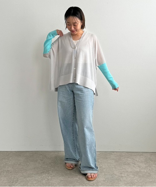 ポンチョシアーニットカーディガン LHELBIE│Eimee Law & LHELBIE 公式