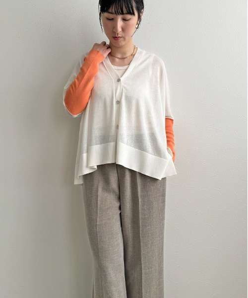 ポンチョシアーニットカーディガン LHELBIE│Eimee Law & LHELBIE 公式