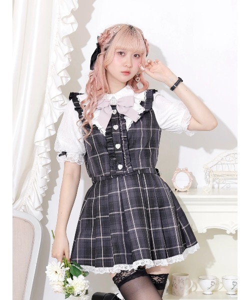 42種セミコンプリートセット　ポップ付き ノエミー NOEMIE ボレロレイヤードティアードセットアップ （黒