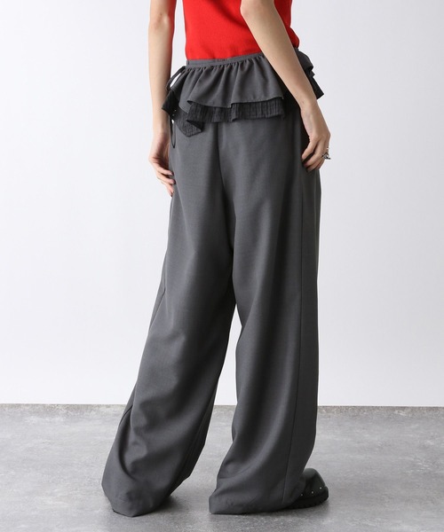 JEANASIS（ジーナシス）の「リバーシブルフリルベルトレイヤードパンツ/576422（その他パンツ・レディース・グレー系その他/ブラック系その他・SMALL/MEDIUM）」の11枚目の写真