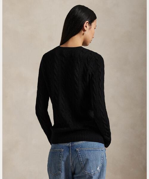 Polo Ralph LaurenショートスリーブクルーネックセーターブラックL ショートスリーブ Polo Ralph Lauren 黒 クルーネックセーター L