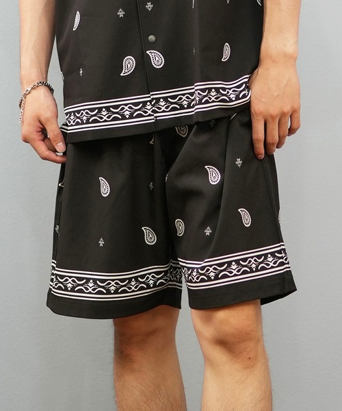 ムラサキスポーツ(ムラサキスポーツ)の「【限定】DEAR LAUREL/ディアローレル ショートパンツ 水陸両用 ユーティリティ セットアップ対応 D25S3309-1(その他パンツ・メンズ・ブラック系その他/ホワイト系その他/ブラック・M/L)」の3枚目の写真