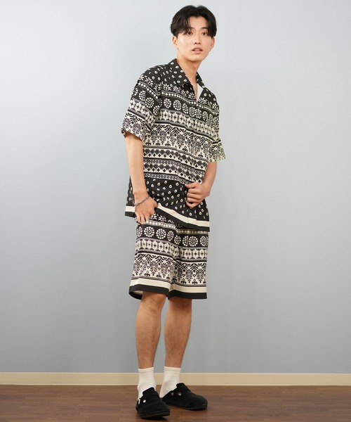 ムラサキスポーツ(ムラサキスポーツ)の「【限定】DEAR LAUREL/ディアローレル ショートパンツ 水陸両用 ユーティリティ セットアップ対応 D25S3309-1(その他パンツ・メンズ・ブラック系その他/ホワイト系その他/ブラック・M/L)」の16枚目の写真