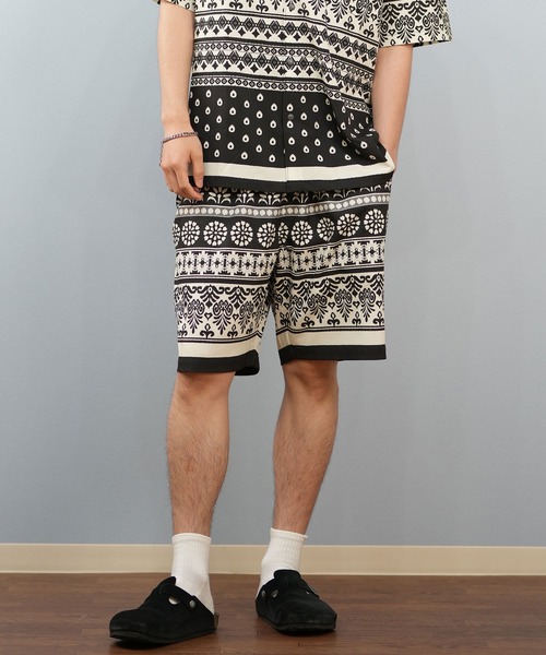 ムラサキスポーツ(ムラサキスポーツ)の「【限定】DEAR LAUREL/ディアローレル ショートパンツ 水陸両用 ユーティリティ セットアップ対応 D25S3309-1(その他パンツ・メンズ・ブラック系その他/ホワイト系その他/ブラック・M/L)」の11枚目の写真