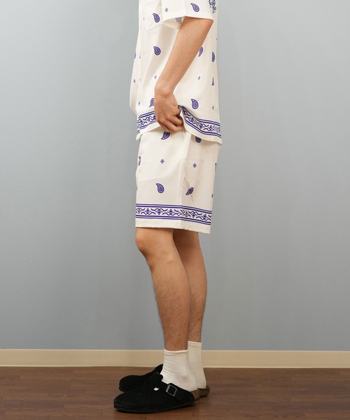 ムラサキスポーツ(ムラサキスポーツ)の「【限定】DEAR LAUREL/ディアローレル ショートパンツ 水陸両用 ユーティリティ セットアップ対応 D25S3309-1(その他パンツ・メンズ・ブラック系その他/ホワイト系その他/ブラック・M/L)」の5枚目の写真