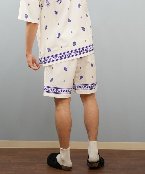 ムラサキスポーツ(ムラサキスポーツ)の「【限定】DEAR LAUREL/ディアローレル ショートパンツ 水陸両用 ユーティリティ セットアップ対応 D25S3309-1(その他パンツ・メンズ・ブラック系その他/ホワイト系その他/ブラック・M/L)」の6枚目の写真