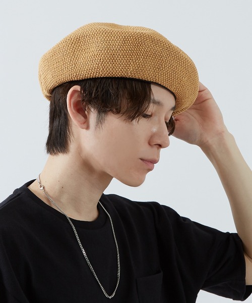 Noroll フリースハンチング 中古・古着通販】noroll (ノーロール) STRAW HONK CAP ベージュ