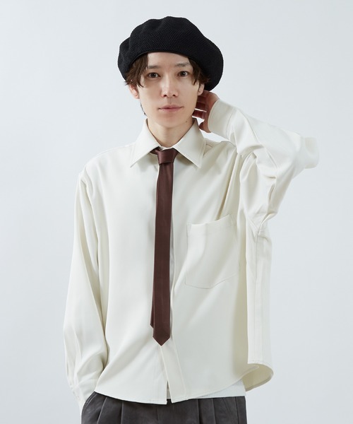 improves(インプローブス)の「ベレー帽(ハンチング/ベレー帽・メンズ・ベージュ/ブラック/アイボリー・FREE)」の12枚目の写真