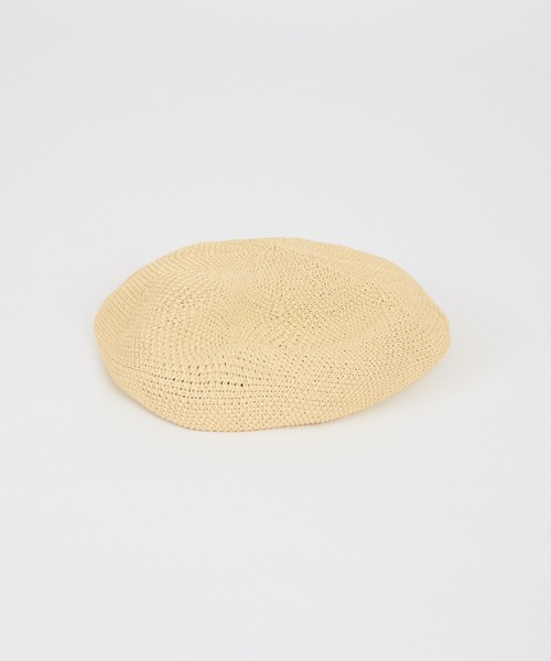 improves(インプローブス)の「ベレー帽(ハンチング/ベレー帽・メンズ・ベージュ/ブラック/アイボリー・FREE)」の8枚目の写真