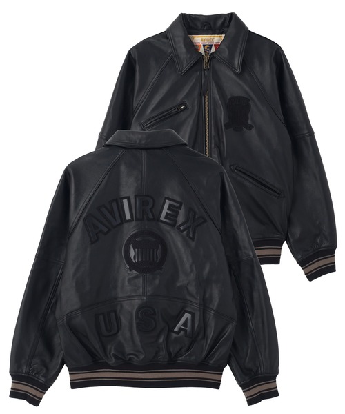 (レア)アビレックススタジャン！ AVIREX アヴィレックス 50周年モデル VARSITY JACKET バーシティ