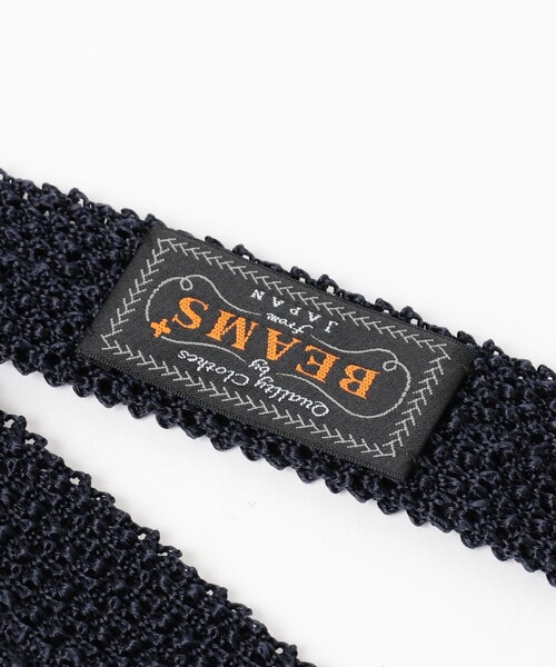 BEAMS PLUS（ビームスプラス）の「Silk Knit Tie Solid（ネクタイ・メンズ・ブラック/ネイビー/ワイン・ONE SIZE）」の11枚目の写真