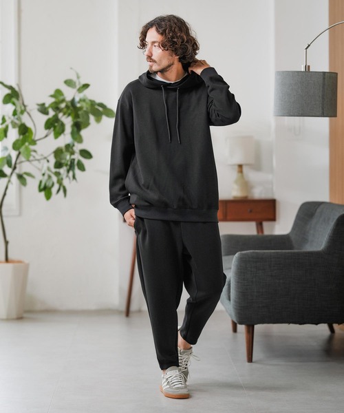 Magine(マージン)の「mpa3866-Double Knit Hoodie Parka パーカー(パーカー・メンズ・ホワイト/ミックスグレー/ブラック・48/46/44)」の21枚目の写真