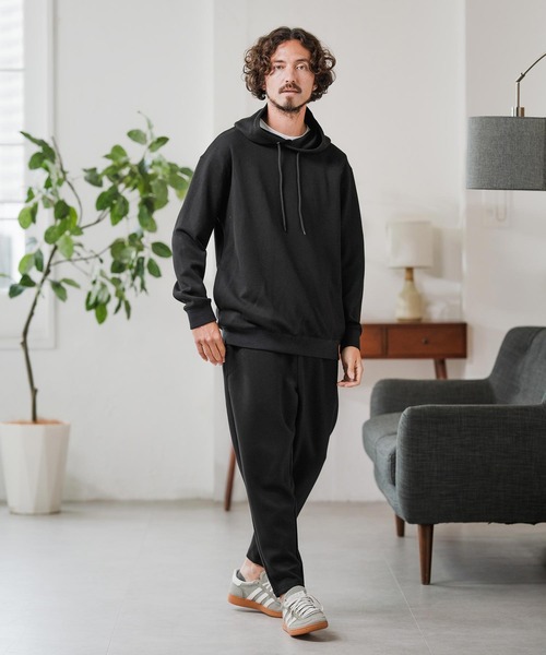 Magine(マージン)の「mpa3866-Double Knit Hoodie Parka パーカー(パーカー・メンズ・ホワイト/ミックスグレー/ブラック・48/46/44)」の20枚目の写真