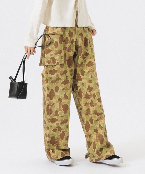 BEAMS BOY BUZZ RICKSON MFG.CO. カーゴパンツ BEAMS BOY カーゴパンツ 「別注」BUZZ RICKSON'S / ポプリン