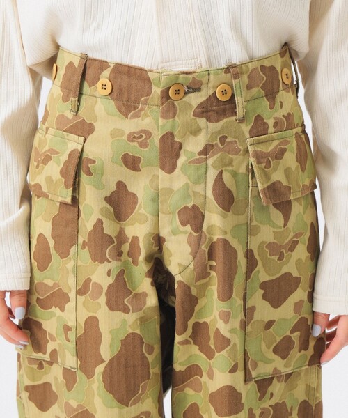 BUZZ RICKSON’S x Beams Boy カーゴパンツ BEAMS BOY カーゴパンツ 「別注」BUZZ RICKSON'S / ポプリン