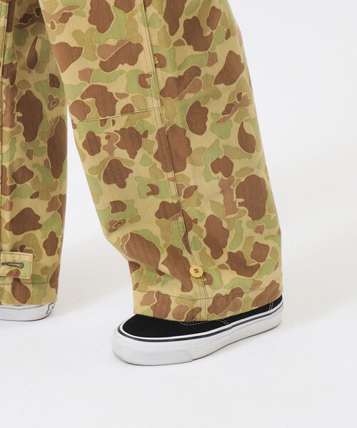 別注】BUZZ RICKSON'S / ヘリンボーン カモ パンツ（カーゴ