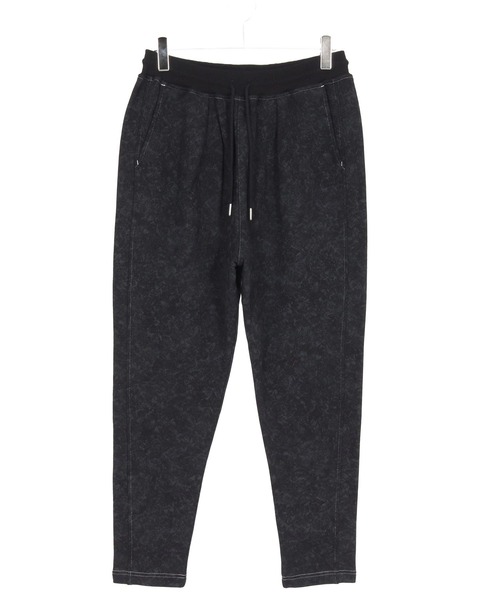 CAMBIO(カンビオ)の「mp13915-Used Like Print Sweat Tuck Pants スウェットパンツ(スウェットパンツ・メンズ・ブラック/グレー/チャコール・S/M/L)」の20枚目の写真