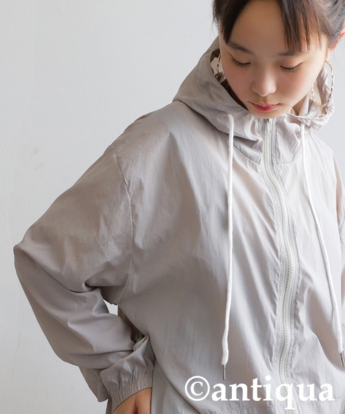 antiqua(アンティカ)の「ライトパーカー(パーカー・キッズ・グレー/ブラック・ONESIZE)」の11枚目の写真