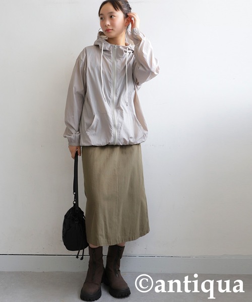 antiqua(アンティカ)の「ライトパーカー(パーカー・キッズ・グレー/ブラック・ONESIZE)」の14枚目の写真