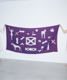 D-BROS（ディーブロス）の「トリプルガーゼ L ムラサキノクニ（ブランケット）」