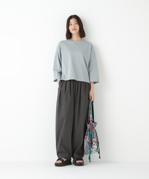 human woman（ヒューマンウーマン）の「◆タイプライターパンツ（その他パンツ・レディース・グレー系その他/ベージュ系その他2・MEDIUM）」の12枚目の写真