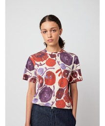 BOBO CHOSES（ボボショーズ）の「Dahlia pattern fitted T-shirt（Tシャツ/カットソー）」