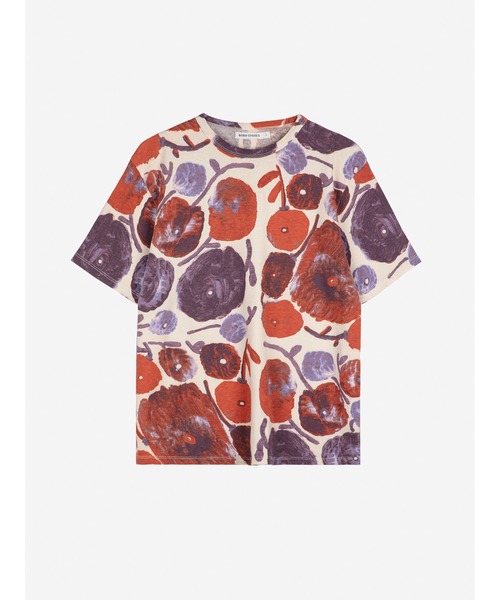 BOBO CHOSES(ボボショーズ)の「Dahlia pattern fitted T-shirt(Tシャツ/カットソー・レディース・オフホワイト・S/M/XS/XL/L)」の2枚目の写真