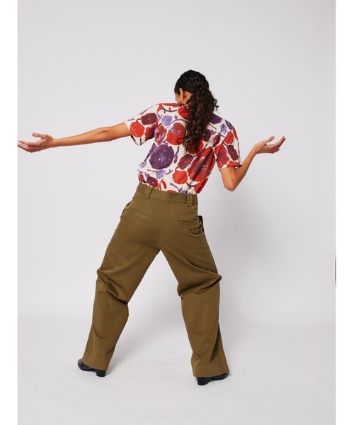 BOBO CHOSES(ボボショーズ)の「Dahlia pattern fitted T-shirt(Tシャツ/カットソー・レディース・オフホワイト・S/M/XS/XL/L)」の8枚目の写真