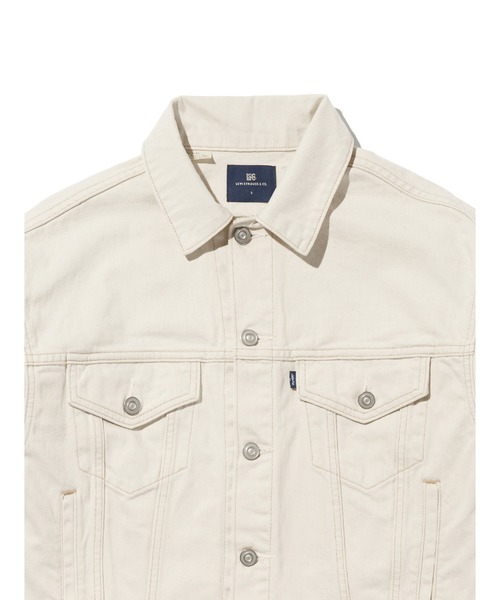 Levi's(リーバイス)の「Levi's/リーバイス BLUETAB(TM) SHANK トラッカージャケット(デニムジャケット・レディース・ホワイト・XS/S/M)」の5枚目の写真