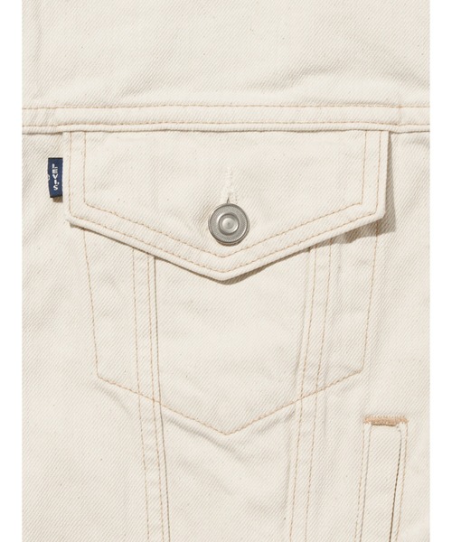 Levi's(リーバイス)の「Levi's/リーバイス BLUETAB(TM) SHANK トラッカージャケット(デニムジャケット・レディース・ホワイト・XS/S/M)」の8枚目の写真