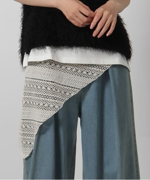 マルチWAYレーススカーフ / 577757（バンダナ/スカーフ）｜LAKOLE