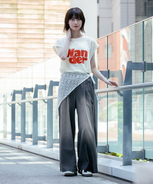 LAKOLE（ラコレ）の「マルチWAYレーススカーフ / 577757（バンダナ/スカーフ・レディース・アイボリー/オフホワイト・FREE）」の7枚目の写真