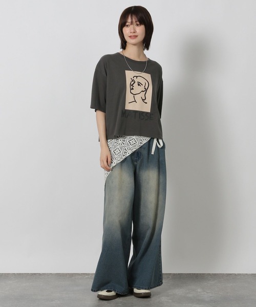 LAKOLE（ラコレ）の「マルチWAYレーススカーフ / 577757（バンダナ/スカーフ・レディース・アイボリー/オフホワイト・FREE）」の21枚目の写真