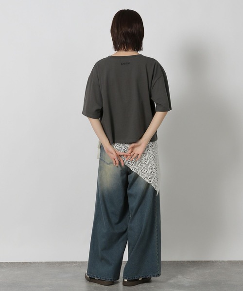 LAKOLE（ラコレ）の「マルチWAYレーススカーフ / 577757（バンダナ/スカーフ・レディース・アイボリー/オフホワイト・FREE）」の22枚目の写真