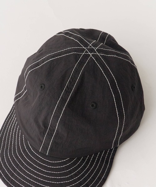c/est（シーエ）の「c/est/シーエ CHRISTY キャップ（キャップ・レディース・ブラック/オフホワイト・FREE）」の6枚目の写真