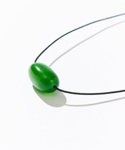 RIVE DROITE（リヴドロワ）の「【MONN.:.(モン)】GREENチョーカー（ネックレス・レディース・グリーン・FREE）」の10枚目の写真