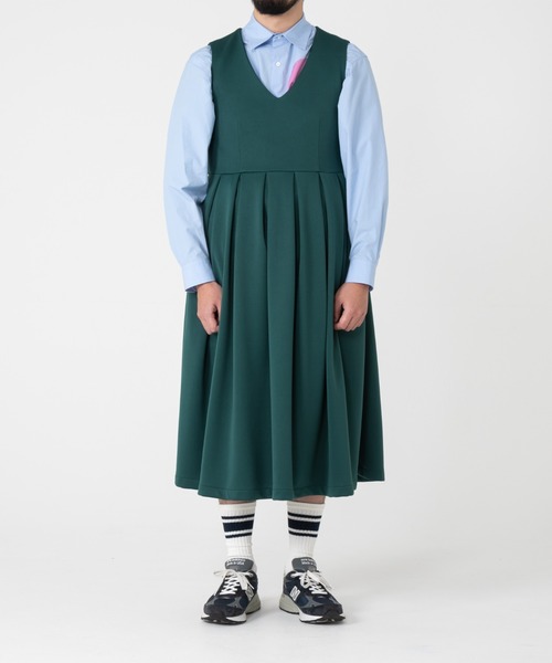 TXA（ティーエックスエー）の「門倉太久斗/22世紀ジェダイ jersey midi dress green（ワンピース・メンズ・グリーン・2/1）」の3枚目の写真