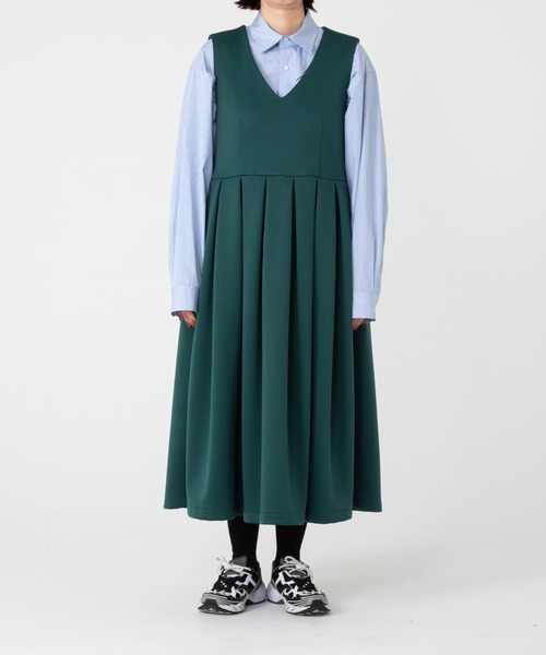 TXA（ティーエックスエー）の「門倉太久斗/22世紀ジェダイ jersey midi dress green（ワンピース・メンズ・グリーン・2/1）」の6枚目の写真